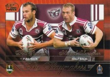 2005 Select Power - Playmakers #PM5 Brett Stewart / Michael Monaghan Front